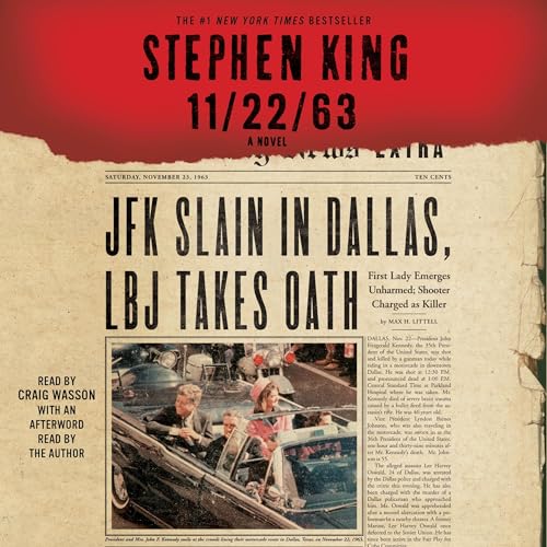 11/22/63 audiobook cover