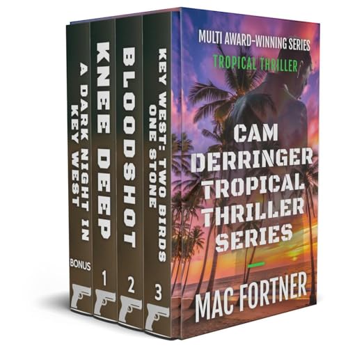 Cam Derringer Tropical, Mystery Thrillers Box Set (1-3 with bonus Prequel) audiobook cover