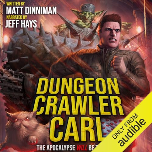 Dungeon Crawler Carl audiobook cover
