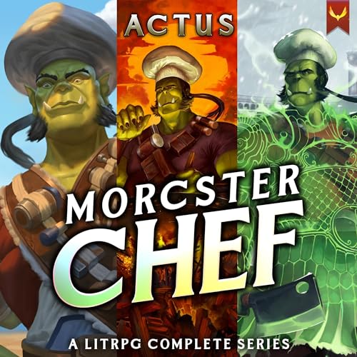 Morcster Chef audiobook cover