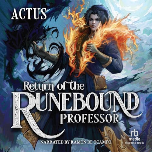 Return of the Runebound Professor audiobook cover