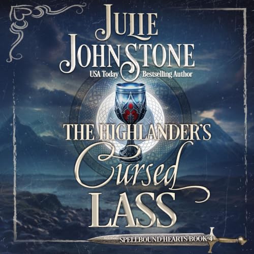 The Highlander's Cursed Lass audiobook cover